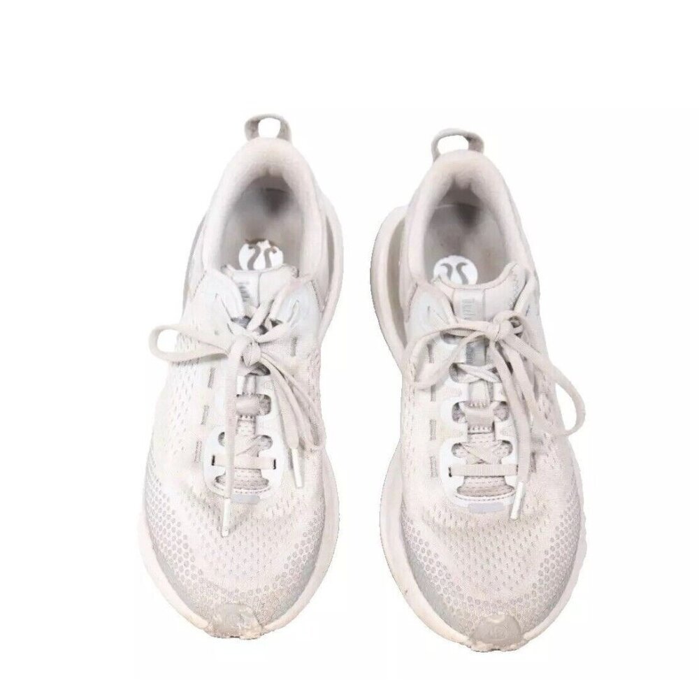 Lululemon Women's US8 Bone White Beyondfeel Trail Running Shoes LW9FGDS $208